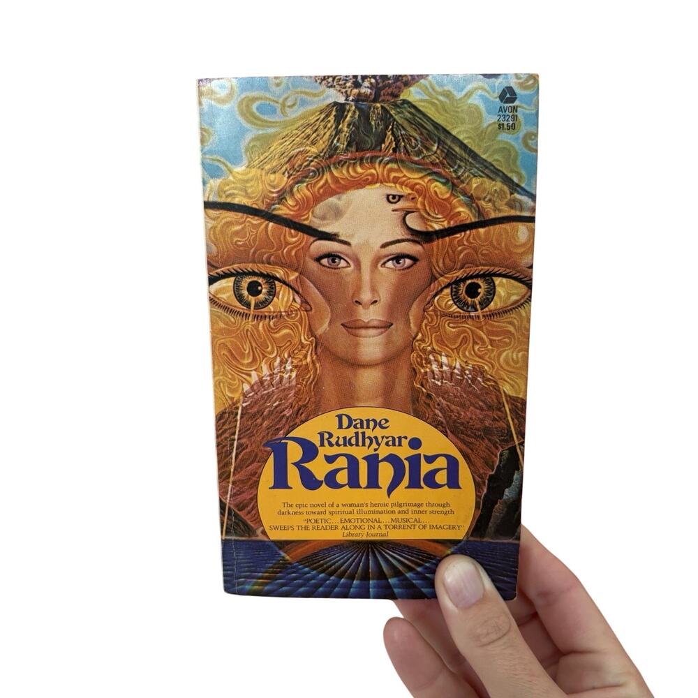 Rania The Seeker Paperback Dane Rudhyar 1973 Esoteric Astrology Book